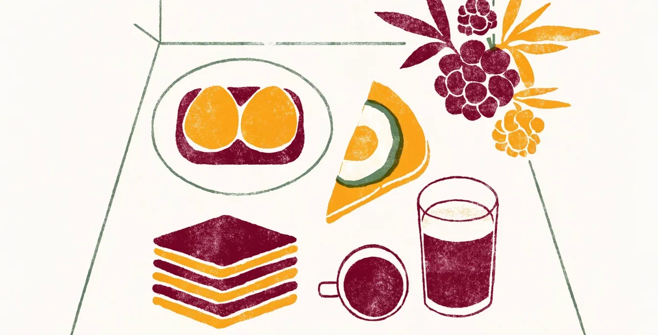 Illustrasjon til «Brunch i Oslo»