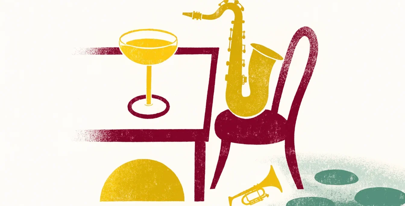 Illustrasjon til «Jazz og livemusikk på bar i Oslo»