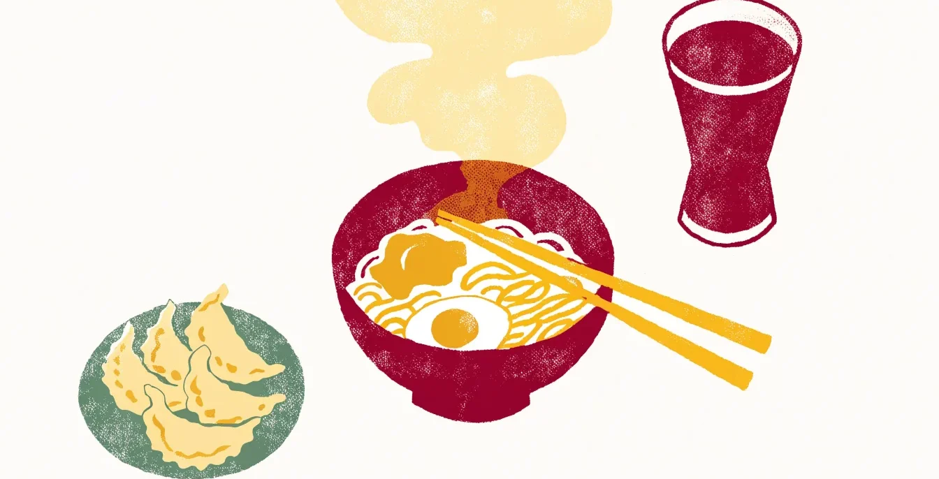 Illustrasjon til «Ramen i Oslo»