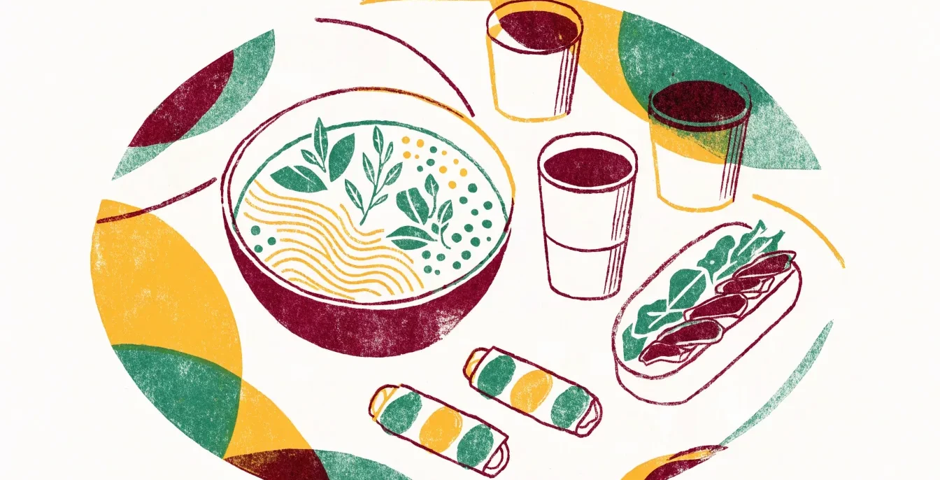Illustrasjon til «Vietnamesiske restauranter i Oslo»